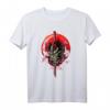 Japanischer Samurai, Oni Dämon, Katana-Schwert T-Shirt - Retro Vintage Japan Kunst Design für Männer und Frauen, die Japan Kultur lieben