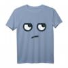 Verärgerte Gefühle Gesicht Verkleidung Kostüm T-Shirt – Originelles Halloween, Fasching & Karnevals Outfit für Frauen, Männer & Kinder