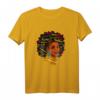 Damen Afro-Wörter Exzellenz T-Shirt - Stolz auf Afrikanisches Erbe, Schwarze Geschichte & Melanin Poppin Geschenk für Frauen