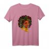 Damen Afro-Wörter Exzellenz T-Shirt - Stolz auf Afrikanisches Erbe, Schwarze Geschichte & Melanin Poppin Geschenk für Frauen