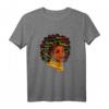 Damen Afro-Wörter Exzellenz T-Shirt - Stolz auf Afrikanisches Erbe, Schwarze Geschichte & Melanin Poppin Geschenk für Frauen
