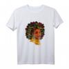 Damen Afro-Wörter Exzellenz T-Shirt - Stolz auf Afrikanisches Erbe, Schwarze Geschichte & Melanin Poppin Geschenk für Frauen