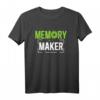 Fotografen Memory Maker T-Shirt – Cooles Fotografie-Design für Hobby- und Profi-Fotografen als Geschenk