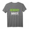 Fotografen Memory Maker T-Shirt – Cooles Fotografie-Design für Hobby- und Profi-Fotografen als Geschenk