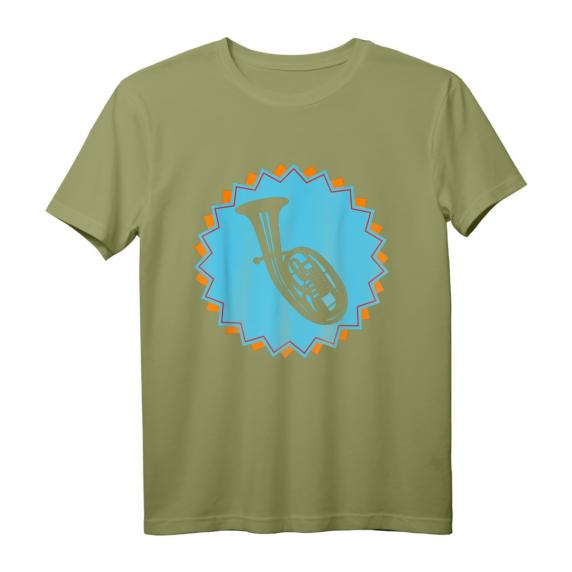 Horn Spieler Lehrer Geschenk Tenorhorn Flügelhorn Instrument T-Shirt – Perfekt für Musiker, Blechbläser & Musikfans zu Geburtstag, Feier & Feiertag