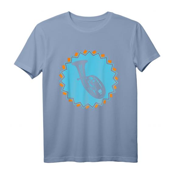Horn Spieler Lehrer Geschenk Tenorhorn Flügelhorn Instrument T-Shirt – Perfekt für Musiker, Blechbläser & Musikfans zu Geburtstag, Feier & Feiertag