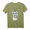 Rockstar in Training Kinder T-Shirt für Jungen und Mädchen mit Gitarre und Noten – Perfekt für kleine Rocker und Musikfans