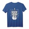 Rockstar in Training Kinder T-Shirt für Jungen und Mädchen mit Gitarre und Noten – Perfekt für kleine Rocker und Musikfans