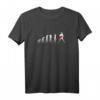 Rock N Roll Musik Prähistorische Evolution Gitarre Witz T-Shirt – Lustiges Geschenk für Musik- und Wissenschaftsliebhaber, Jugendliche & Freunde