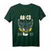 Kinder Einschulung ABCD Rocker Musik Gitarre T-Shirt für Schulanfang 2021 - Perfekt als Überraschung und Schulstart Outfit für kleine Rocker