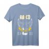 Kinder Einschulung ABCD Rocker Musik Gitarre T-Shirt für Schulanfang 2021 - Perfekt als Überraschung und Schulstart Outfit für kleine Rocker