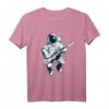 Space Astronaut Musiker Gitarre T-Shirt - Lustiges Astronauten Design für Männer, Frauen, Jungen und Mädchen, perfekt als Geschenk