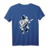 Space Astronaut Musiker Gitarre T-Shirt - Lustiges Astronauten Design für Männer, Frauen, Jungen und Mädchen, perfekt als Geschenk