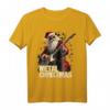 Metal Weihnachts Shirt mit Weihnachtsmann und Gitarre – Heavy Metal Geschenkidee für Damen und Herren zu Weihnachten
