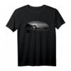 Gitarre Grau Sky Trees City Lake Reflection T-Shirt – Künstlerisches Design für Musiker und Naturliebhaber
