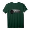 Gitarre Grau Sky Trees City Lake Reflection T-Shirt – Künstlerisches Design für Musiker und Naturliebhaber