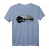 Gitarre Grau Sky Trees City Lake Reflection T-Shirt – Künstlerisches Design für Musiker und Naturliebhaber