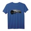Gitarre Grau Sky Trees City Lake Reflection T-Shirt – Künstlerisches Design für Musiker und Naturliebhaber
