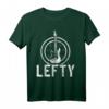 Lustiges Linkshänder Gitarrist T-Shirt mit Spruch – Perfektes Geschenk für Musiker & Festivals