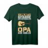 Herren Gitarrenspieler Gitarre Opa Gitarrist Großvater T-Shirt – Lustiges Musik Geschenk für Musiker, Gitarristen & Opa
