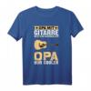 Herren Gitarrenspieler Gitarre Opa Gitarrist Großvater T-Shirt – Lustiges Musik Geschenk für Musiker, Gitarristen & Opa