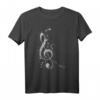 Notenschlüssel T-Shirt – Musik Musiker Geschenkidee für Männer, Frauen und Kinder zu Weihnachten, Halloween & Geburtstag