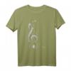 Notenschlüssel T-Shirt – Musik Musiker Geschenkidee für Männer, Frauen und Kinder zu Weihnachten, Halloween & Geburtstag