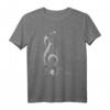 Notenschlüssel T-Shirt – Musik Musiker Geschenkidee für Männer, Frauen und Kinder zu Weihnachten, Halloween & Geburtstag
