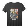 Kinder Schulkind 2022 ABCD Gitarre T-Shirt - Vintage Retro Schulstart Outfit für Gitarristen, Schlagzeuger & Rockfans