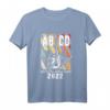 Kinder Schulkind 2022 ABCD Gitarre T-Shirt - Vintage Retro Schulstart Outfit für Gitarristen, Schlagzeuger & Rockfans