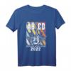 Kinder Schulkind 2022 ABCD Gitarre T-Shirt - Vintage Retro Schulstart Outfit für Gitarristen, Schlagzeuger & Rockfans
