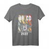 Kinder Schulkind 2022 ABCD Gitarre T-Shirt - Vintage Retro Schulstart Outfit für Gitarristen, Schlagzeuger & Rockfans