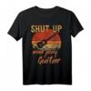 Shut up and Play Gitarrenzubehör T-Shirt – Humorvolles Musik-Mode-Shirt für Gitarristen und Musiker, Perfekt als Geschenk