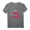 Unterschätze nie ein Mädchen mit einer Gitarre T-Shirt – Perfektes Geschenk für Gitarristinnen, Musikerinnen und Bandmitglieder