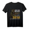 Musiker Rock Band Geschenk Gitarre T-Shirt – Perfektes Geschenk für Gitarristen, Musikliebhaber & Musiker zu Weihnachten & Geburtstag
