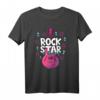 Rockstar in Training Mädchen T-Shirt mit Gitarre und Noten – Lustiges Rockoutfit für kleine und große Musikliebhaberinnen
