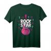 Rockstar in Training Mädchen T-Shirt mit Gitarre und Noten – Lustiges Rockoutfit für kleine und große Musikliebhaberinnen