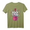 Rockstar in Training Mädchen T-Shirt mit Gitarre und Noten – Lustiges Rockoutfit für kleine und große Musikliebhaberinnen