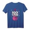 Rockstar in Training Mädchen T-Shirt mit Gitarre und Noten – Lustiges Rockoutfit für kleine und große Musikliebhaberinnen