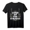 Herr der Saiten E-Gitarre Player T-Shirt – Perfektes Rock-Shirt für Gitarristen, Musiker & Musikliebhaber bei Konzerten, Bandpraxis & Tour