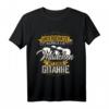 Unterschätze niemals ein Mädchen mit einer Gitarre T-Shirt – Perfektes Geschenk für Gitarristinnen zu Weihnachten & Geburtstag