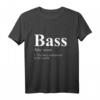 Bass Gitarre T-Shirt – Das perfekte Geschenk für Bassisten, Musiker & Musikliebhaber zu Weihnachten & Geburtstag