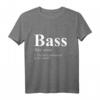 Bass Gitarre T-Shirt – Das perfekte Geschenk für Bassisten, Musiker & Musikliebhaber zu Weihnachten & Geburtstag