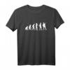 Evolution Gitarre Funny Guitar Player T-Shirt – Humorvolles Musiker T-Shirt für Gitarristen, Bands & Musikfans zu Geburtstagen, Weihnachten, Vatertag & mehr