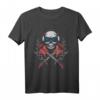 Totenkopf Gitarre T-Shirt – Perfektes Geschenk für Gitarristen und Musikliebhaber zu Weihnachten & Geburtstag