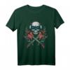 Totenkopf Gitarre T-Shirt – Perfektes Geschenk für Gitarristen und Musikliebhaber zu Weihnachten & Geburtstag