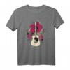 Akustische Gitarre Gitarrist T-Shirt mit Roter Rose – Perfekt für Musiker, Jazz, Blues, Folk & Country Fans
