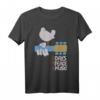 Woodstock - Taube & Gitarre T-Shirt | Offizielles Festival-Design für Musikfans & Vintage-Liebhaber