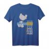 Woodstock - Taube & Gitarre T-Shirt | Offizielles Festival-Design für Musikfans & Vintage-Liebhaber