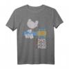 Woodstock - Taube & Gitarre T-Shirt | Offizielles Festival-Design für Musikfans & Vintage-Liebhaber